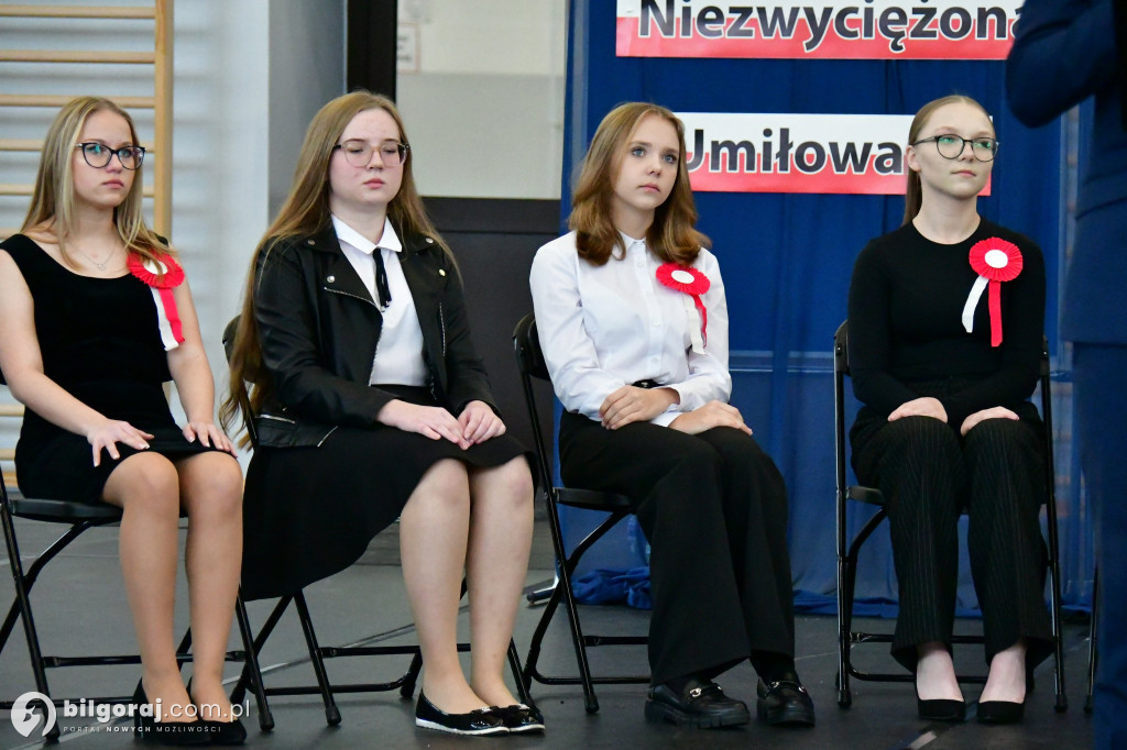 Niepodległościowo w biłgorajskiej Budowlance