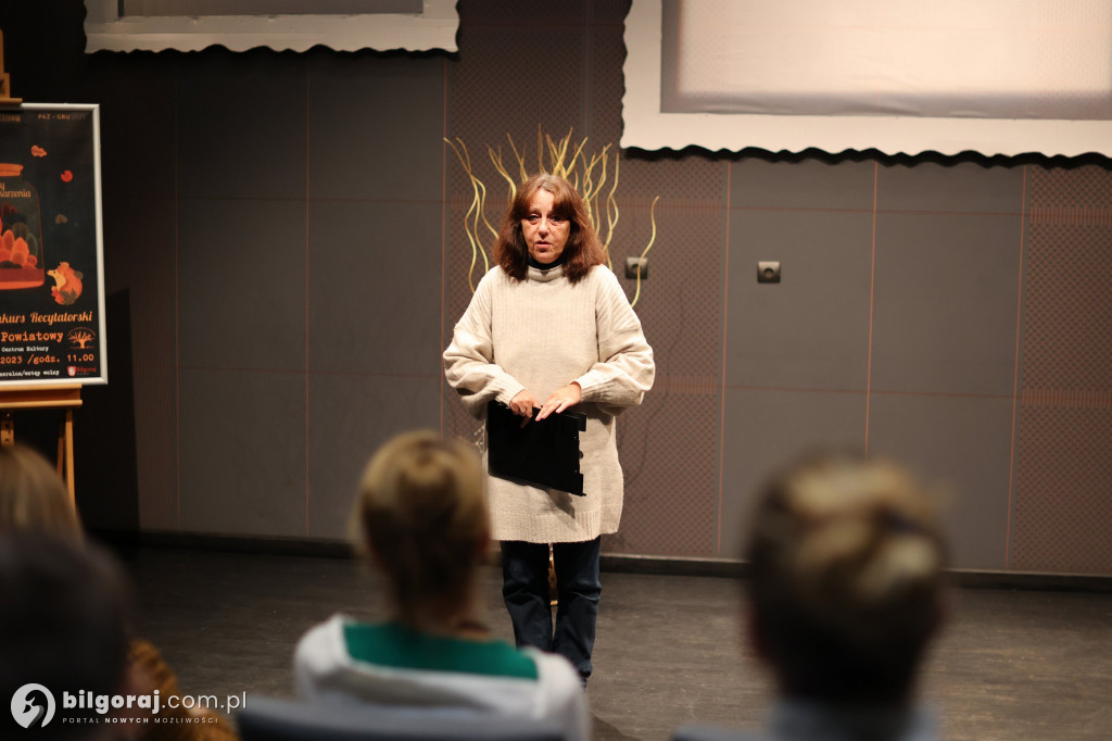 Oni najpiękniej recytują. Wyniki Turnieju Powiatowego