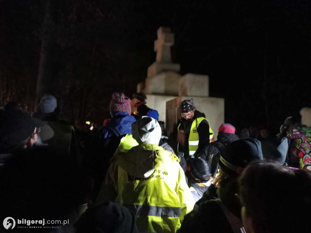 Nocny niepodległościowy rajd naszych harcerzy