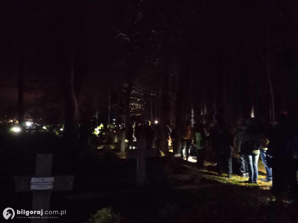 Nocny niepodległościowy rajd naszych harcerzy