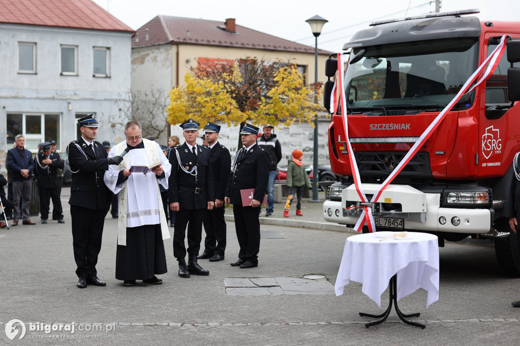 W Tarnogrodzie podwójne święto. Wielka radość wśród strażaków