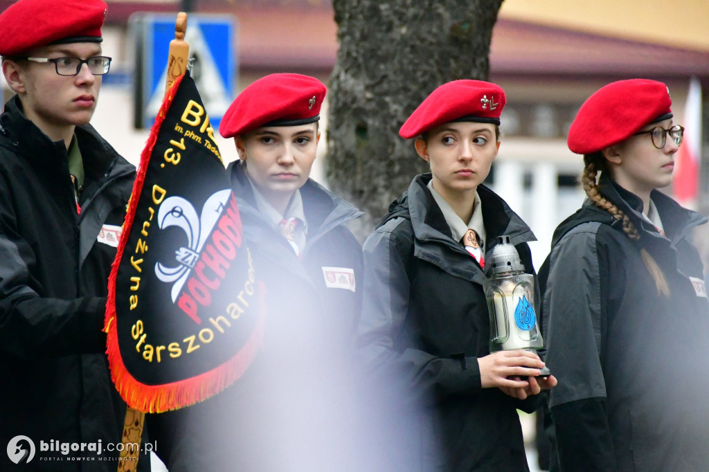 Biłgorajscy harcerze przywieźli specjalny ogień
