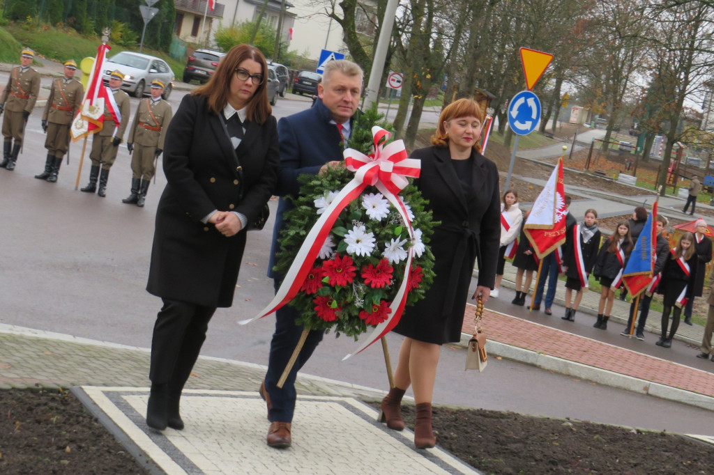 Gmina Biszcza. Ułani na patriotycznym święcie