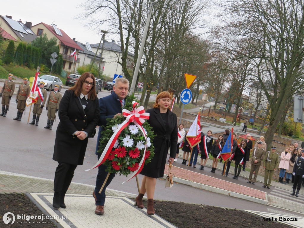 Gmina Biszcza. Ułani na patriotycznym święcie