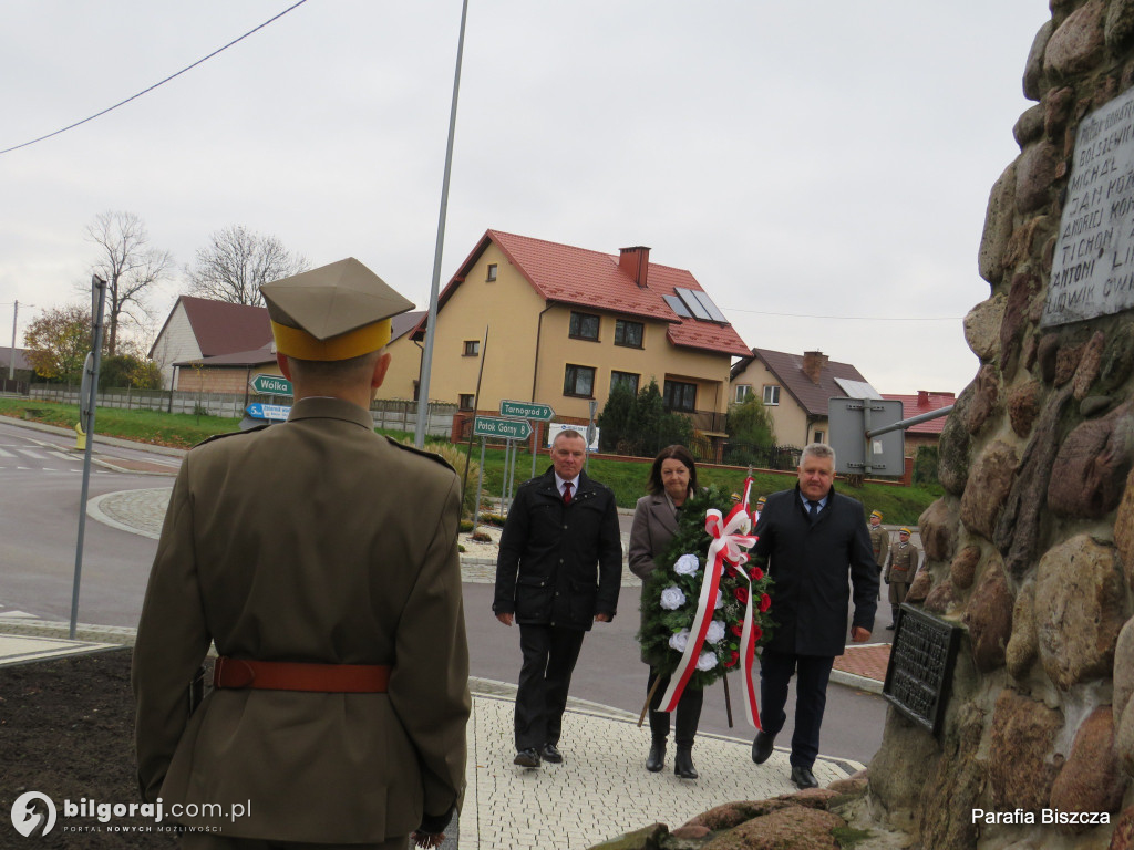 Gmina Biszcza. Ułani na patriotycznym święcie