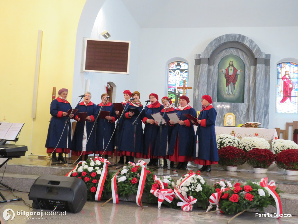 Gmina Biszcza. Ułani na patriotycznym święcie