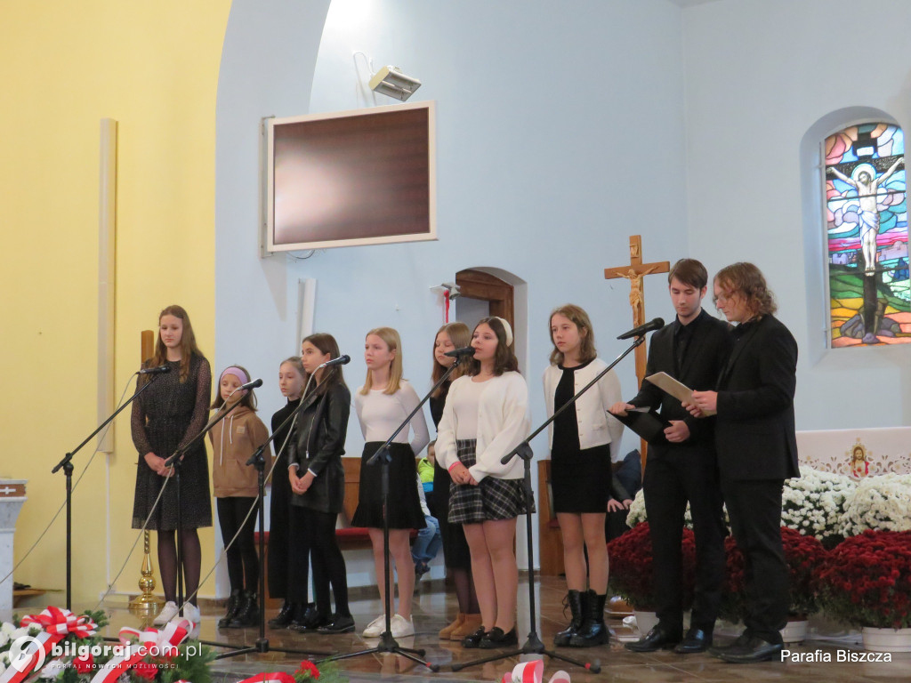 Gmina Biszcza. Ułani na patriotycznym święcie