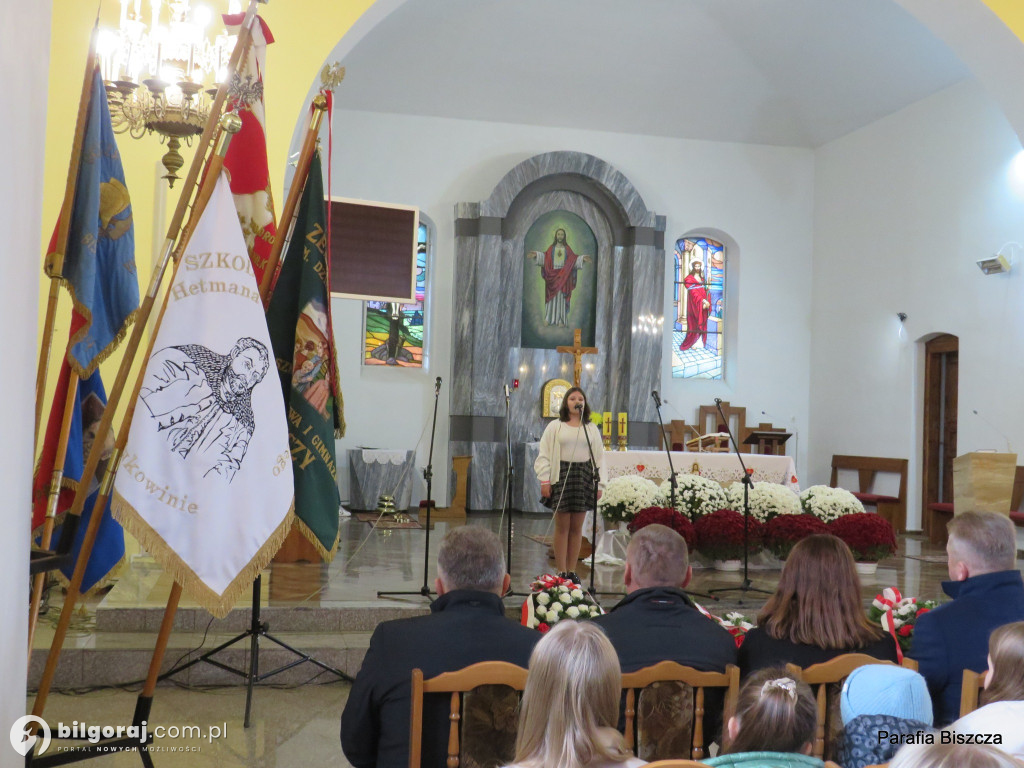 Gmina Biszcza. Ułani na patriotycznym święcie