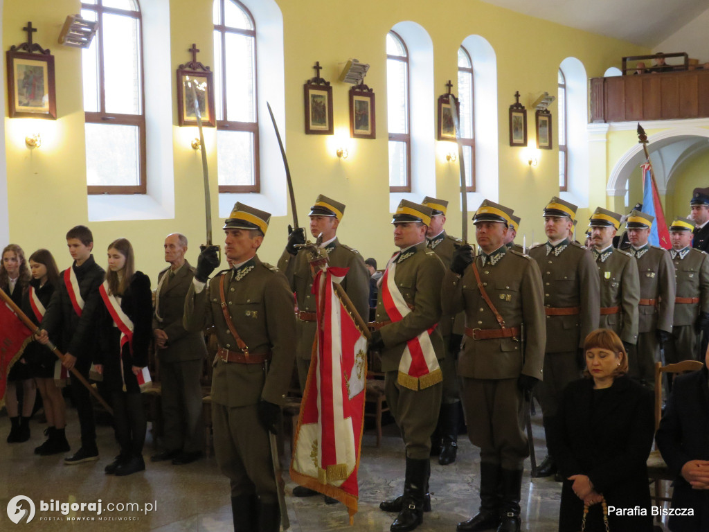 Gmina Biszcza. Ułani na patriotycznym święcie