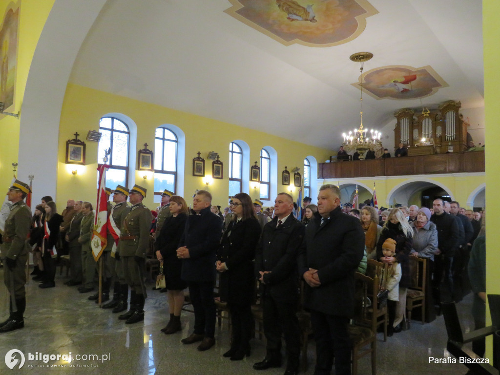 Gmina Biszcza. Ułani na patriotycznym święcie