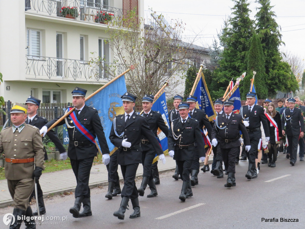 Gmina Biszcza. Ułani na patriotycznym święcie