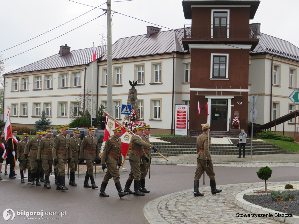 Gmina Biszcza. Ułani na patriotycznym święcie