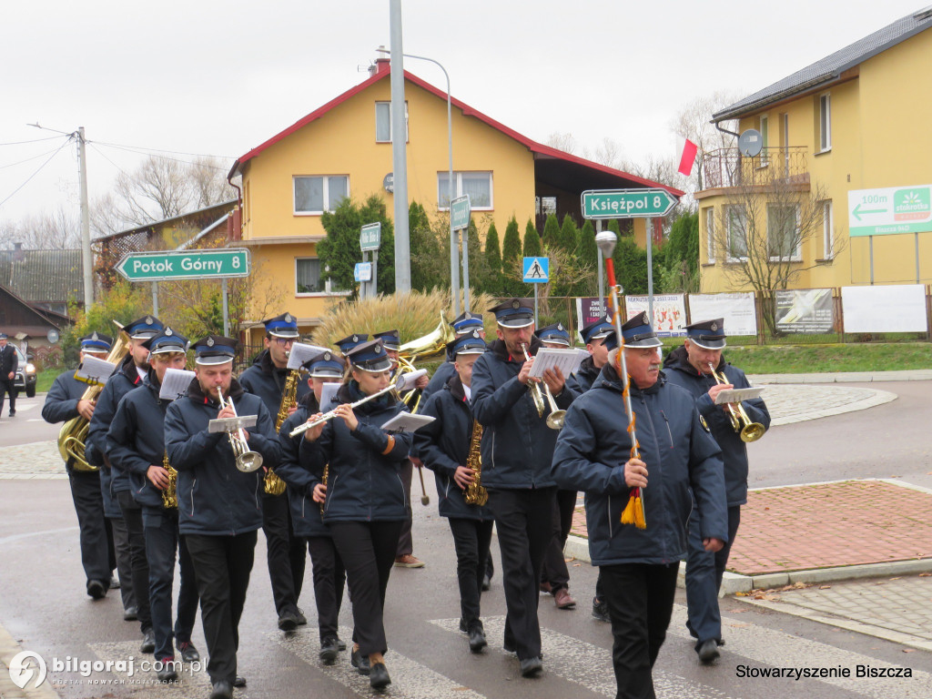 Gmina Biszcza. Ułani na patriotycznym święcie