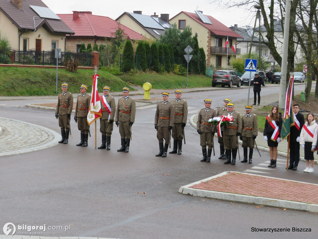 Gmina Biszcza. Ułani na patriotycznym święcie