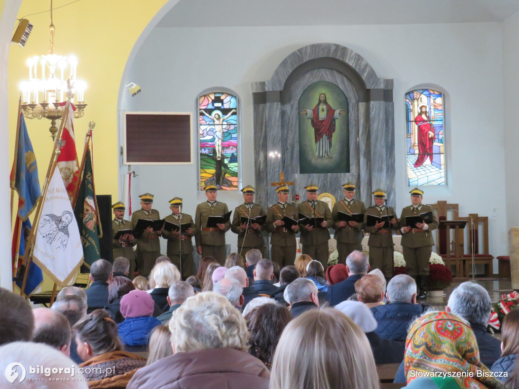 Gmina Biszcza. Ułani na patriotycznym święcie