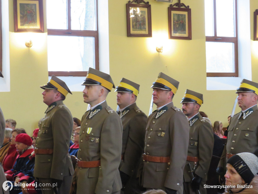 Gmina Biszcza. Ułani na patriotycznym święcie