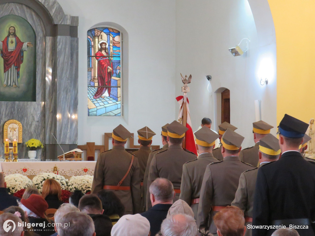 Gmina Biszcza. Ułani na patriotycznym święcie