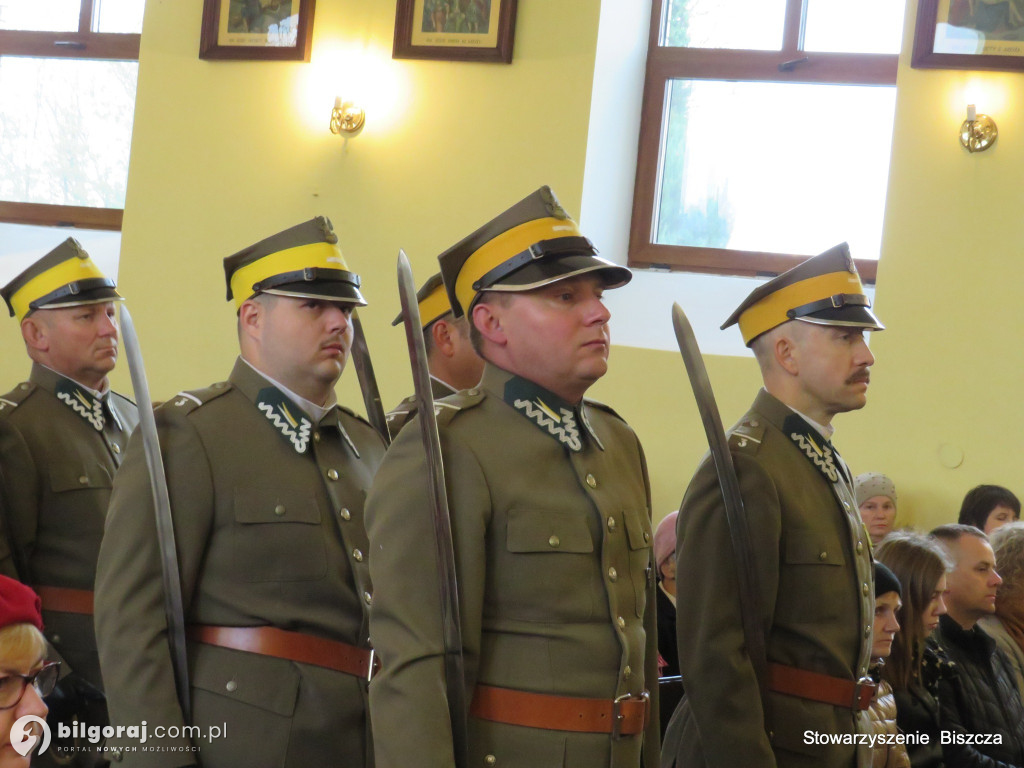 Gmina Biszcza. Ułani na patriotycznym święcie