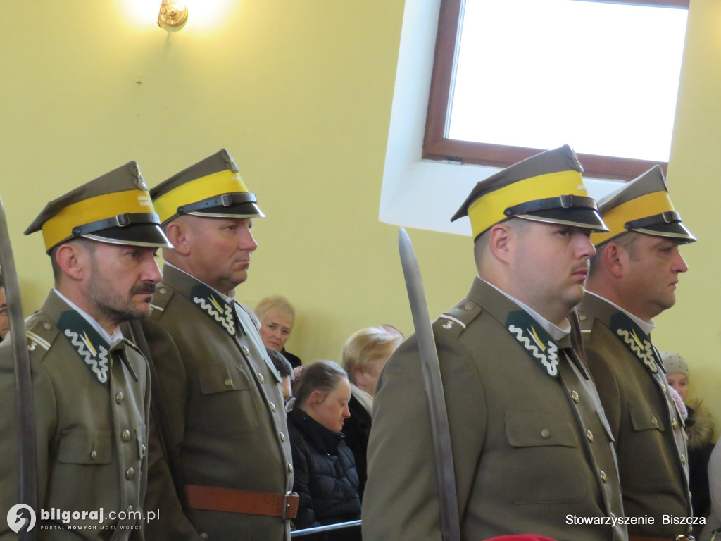 Gmina Biszcza. Ułani na patriotycznym święcie