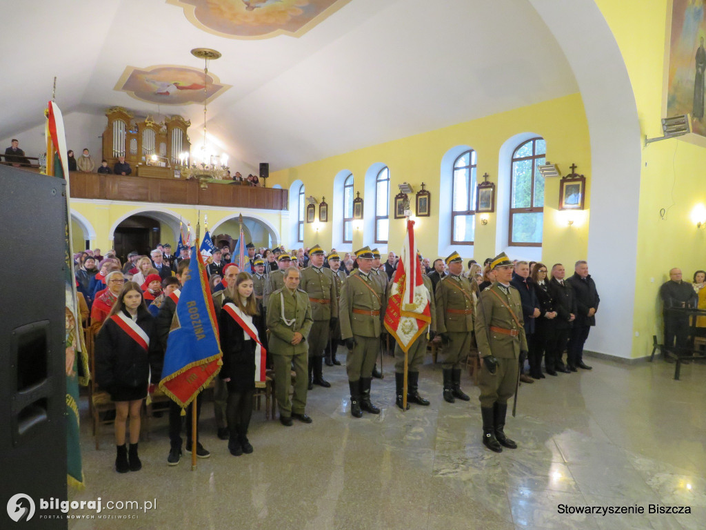 Gmina Biszcza. Ułani na patriotycznym święcie