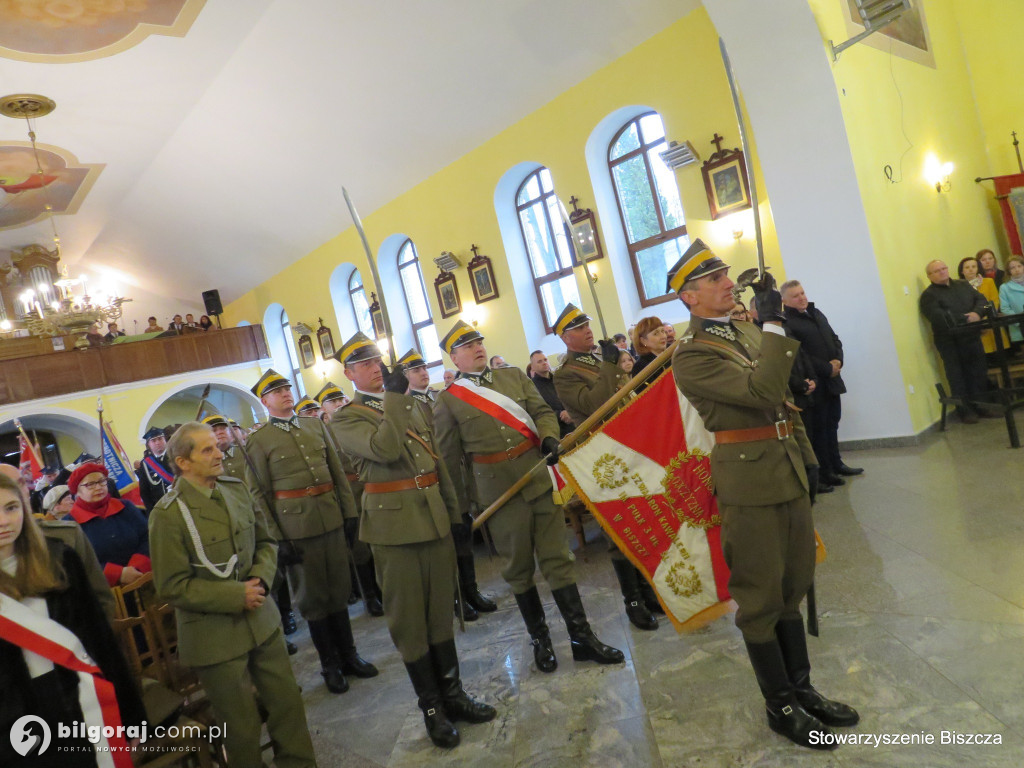 Gmina Biszcza. Ułani na patriotycznym święcie