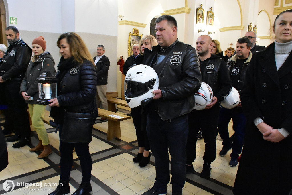 Motowypominki w Biłgoraju. Motocykliści spotkali się w biłgorajskim sanktuarium