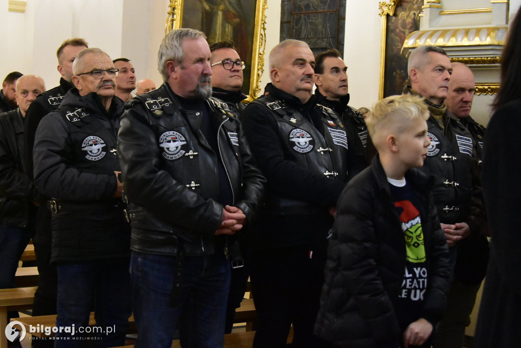 Motowypominki w Biłgoraju. Motocykliści spotkali się w biłgorajskim sanktuarium