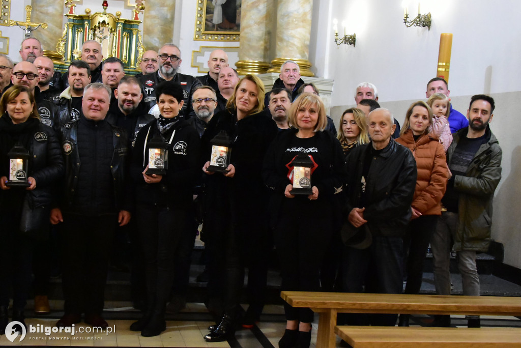 Motowypominki w Biłgoraju. Motocykliści spotkali się w biłgorajskim sanktuarium