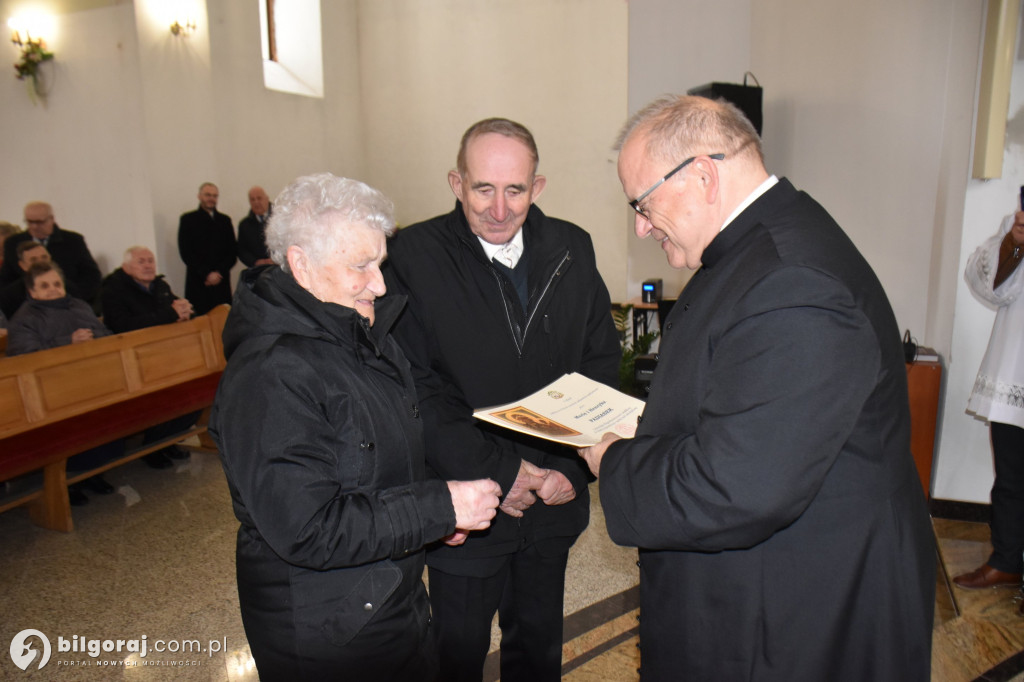 Jubileusz miłości w Łukowej - 50 lat na ślubnym kobiercu