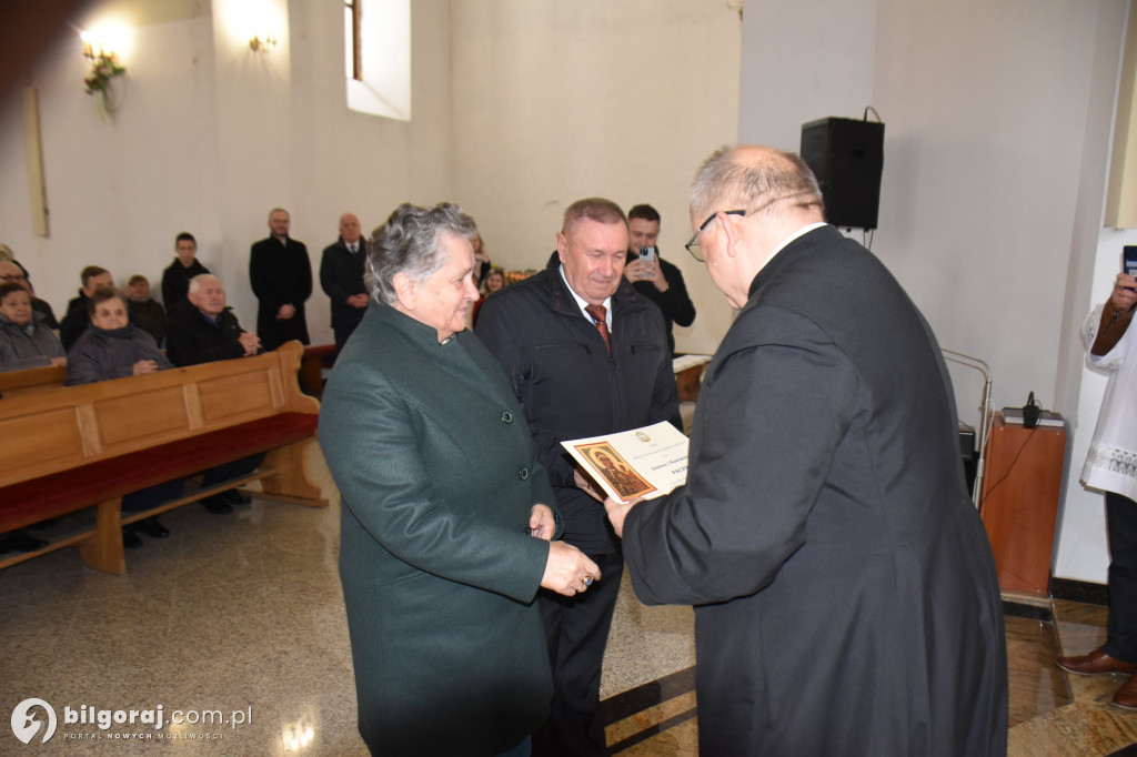 Jubileusz miłości w Łukowej - 50 lat na ślubnym kobiercu