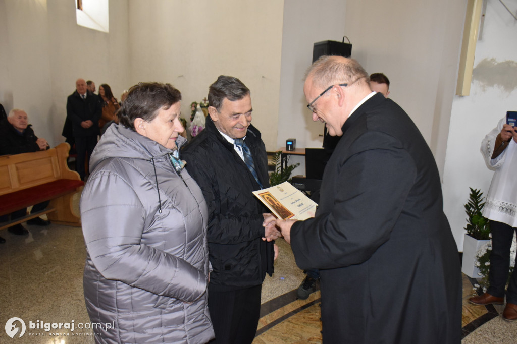 Jubileusz miłości w Łukowej - 50 lat na ślubnym kobiercu