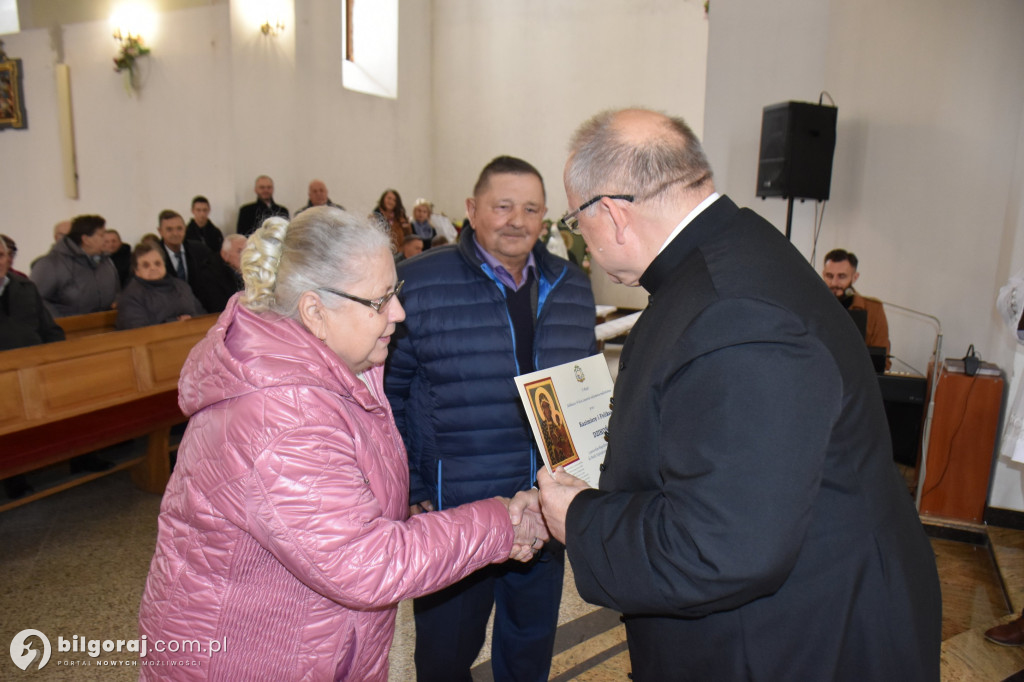 Jubileusz miłości w Łukowej - 50 lat na ślubnym kobiercu