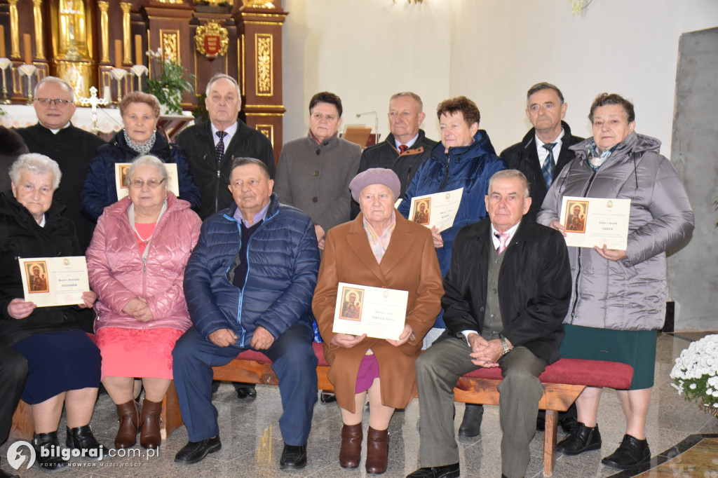 Jubileusz miłości w Łukowej - 50 lat na ślubnym kobiercu