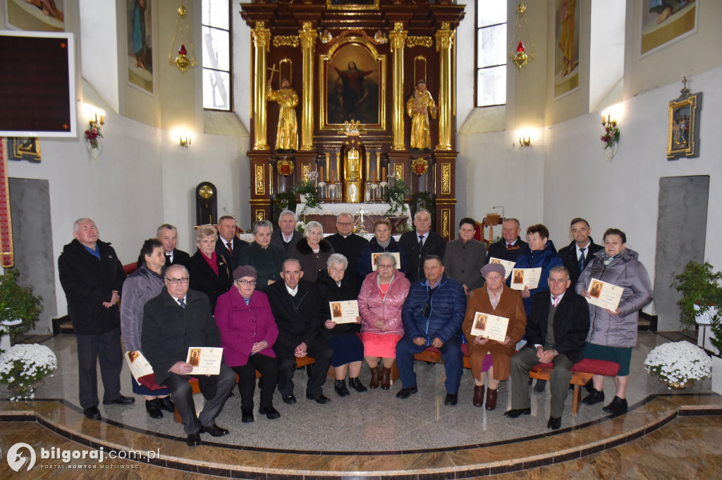 Jubileusz miłości w Łukowej - 50 lat na ślubnym kobiercu