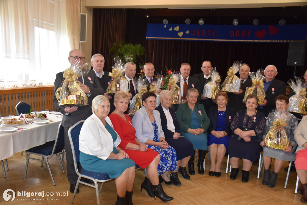 Jubileusz miłości w Łukowej - 50 lat na ślubnym kobiercu