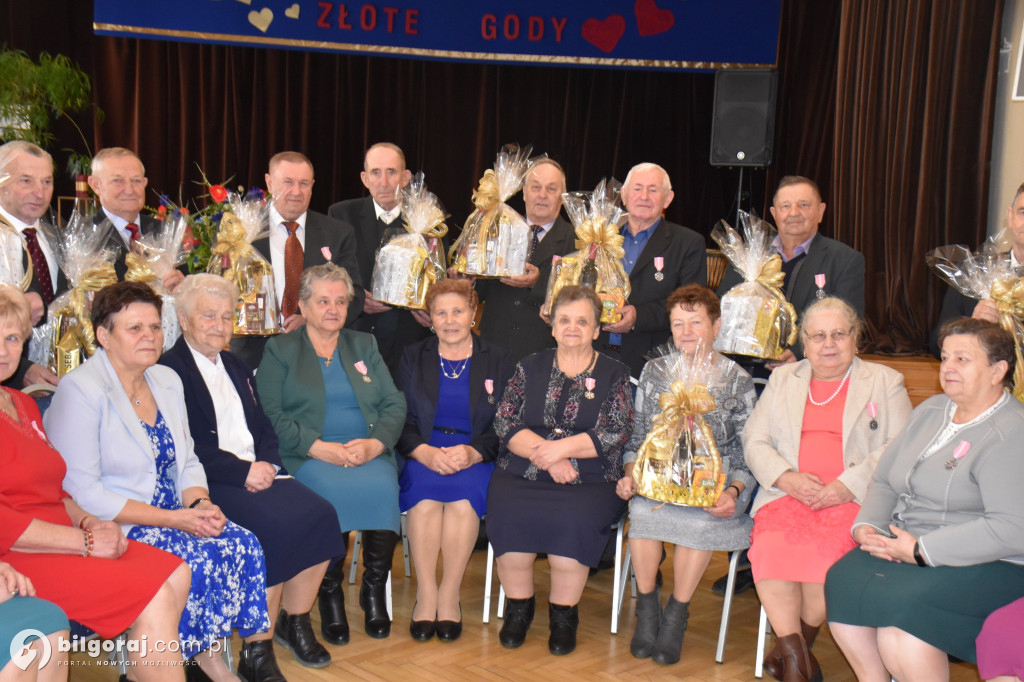 Jubileusz miłości w Łukowej - 50 lat na ślubnym kobiercu