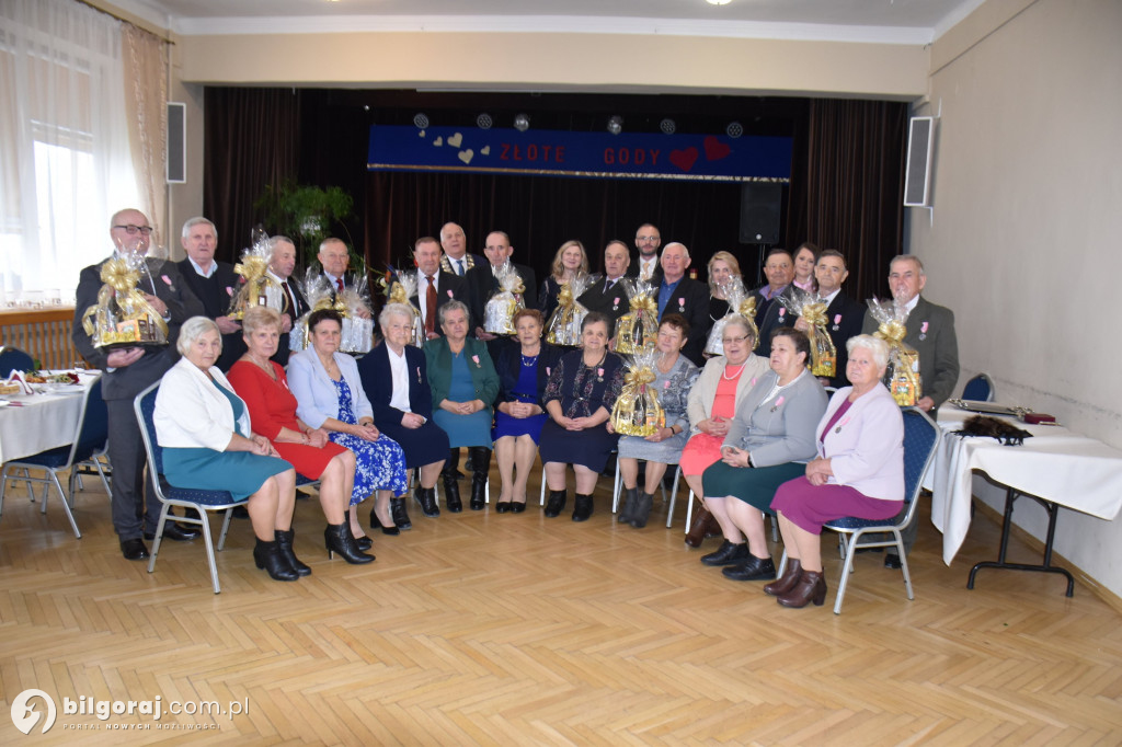 Jubileusz miłości w Łukowej - 50 lat na ślubnym kobiercu