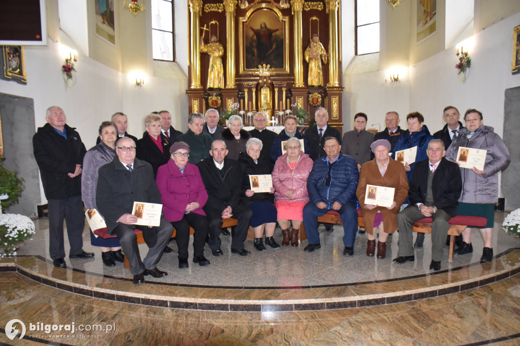 Jubileusz miłości w Łukowej - 50 lat na ślubnym kobiercu