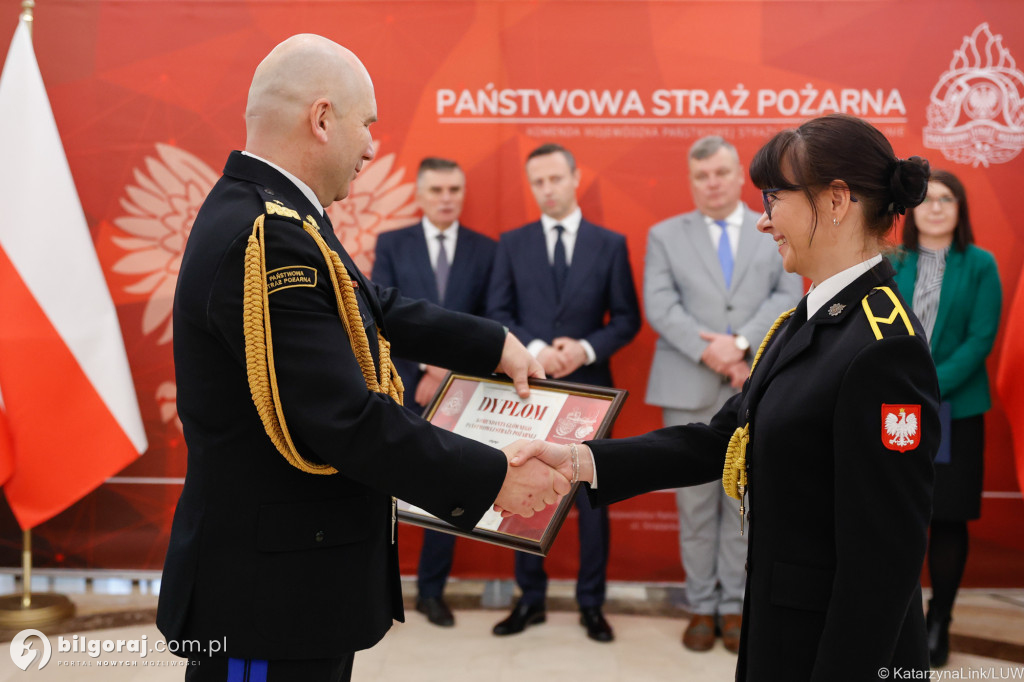 Odznaka św. Floriana dla Jana Małysza