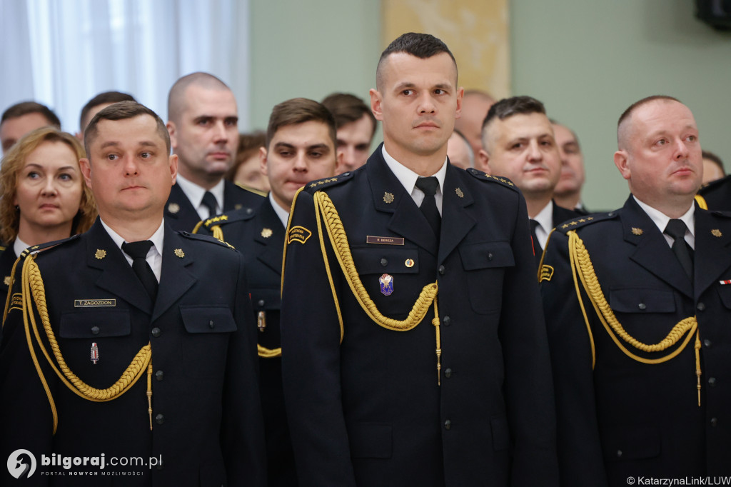 Odznaka św. Floriana dla Jana Małysza