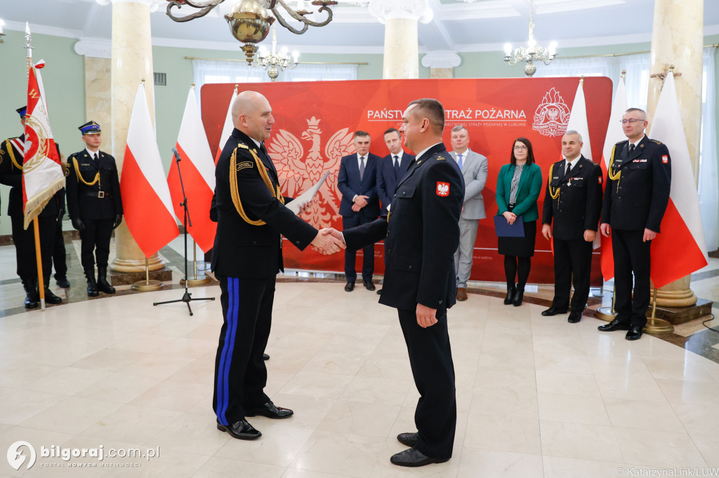 Odznaka św. Floriana dla Jana Małysza