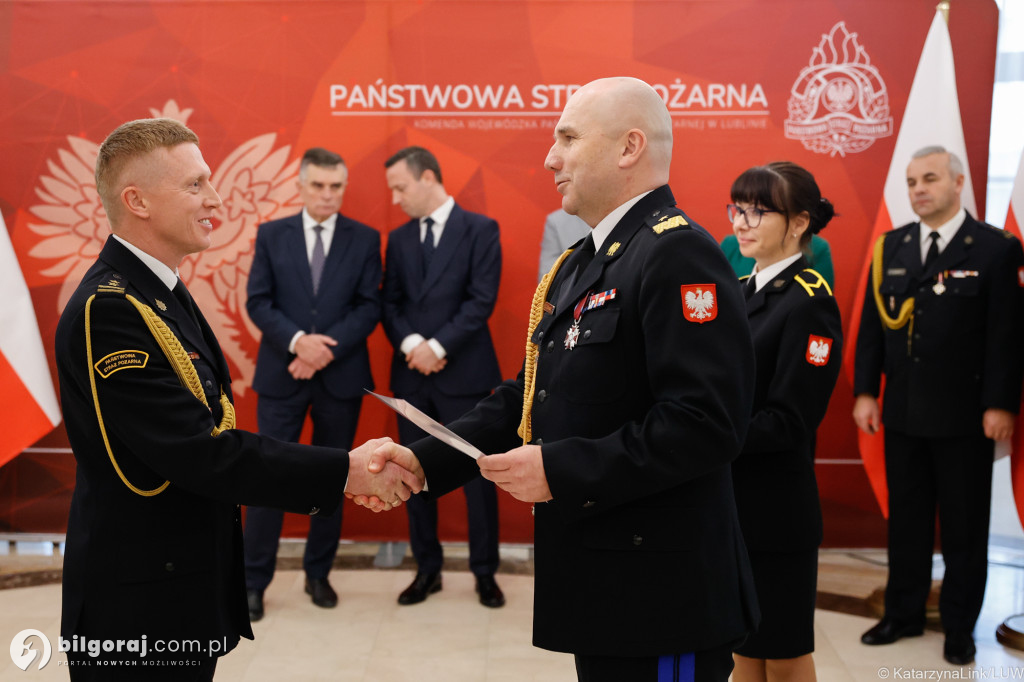 Odznaka św. Floriana dla Jana Małysza