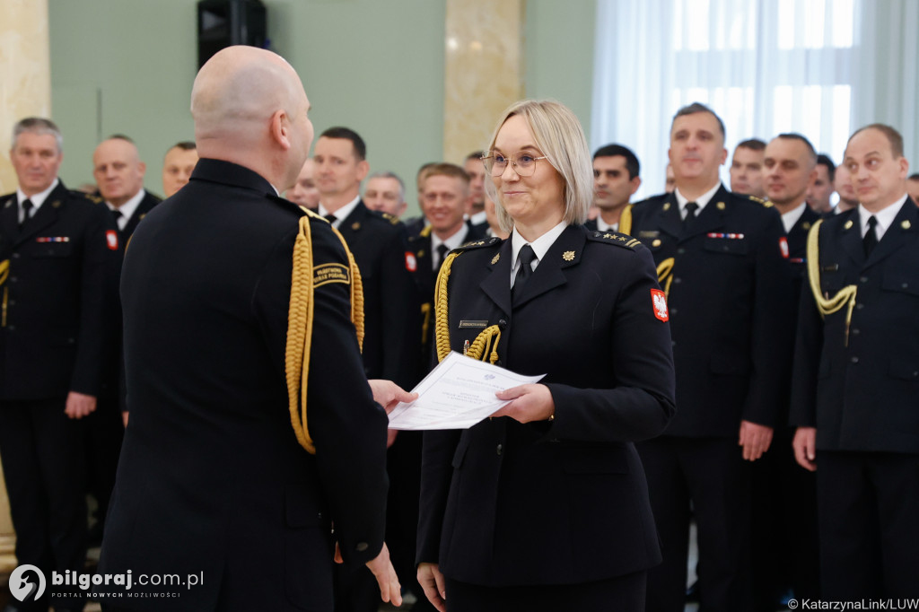 Odznaka św. Floriana dla Jana Małysza