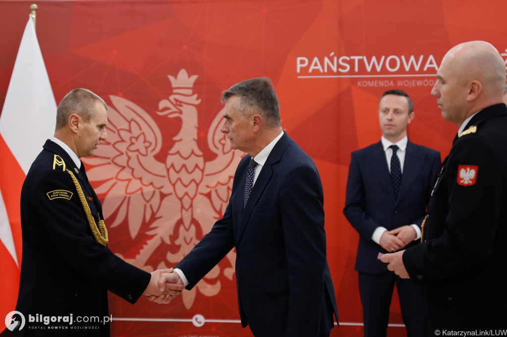 Odznaka św. Floriana dla Jana Małysza
