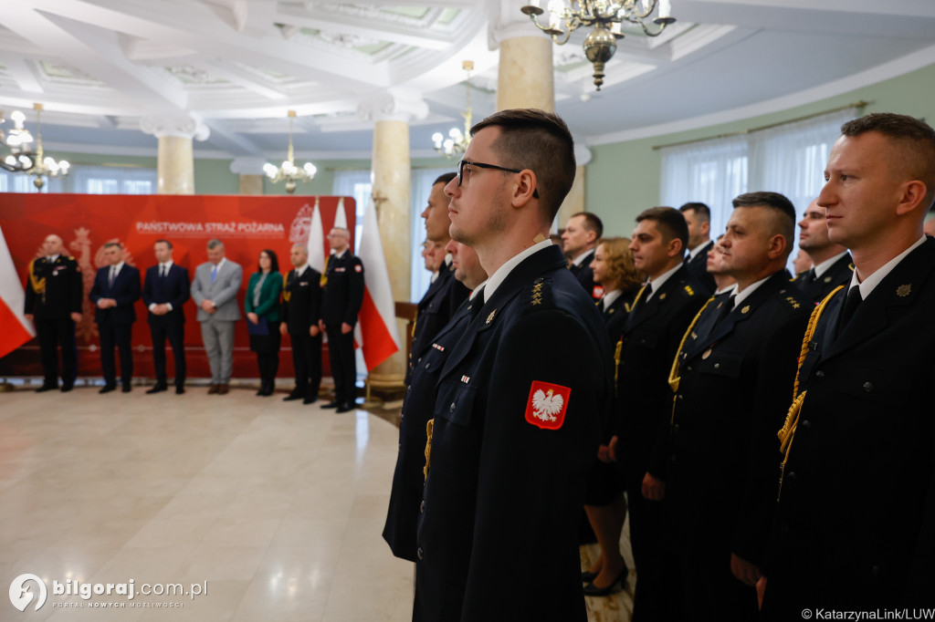 Odznaka św. Floriana dla Jana Małysza