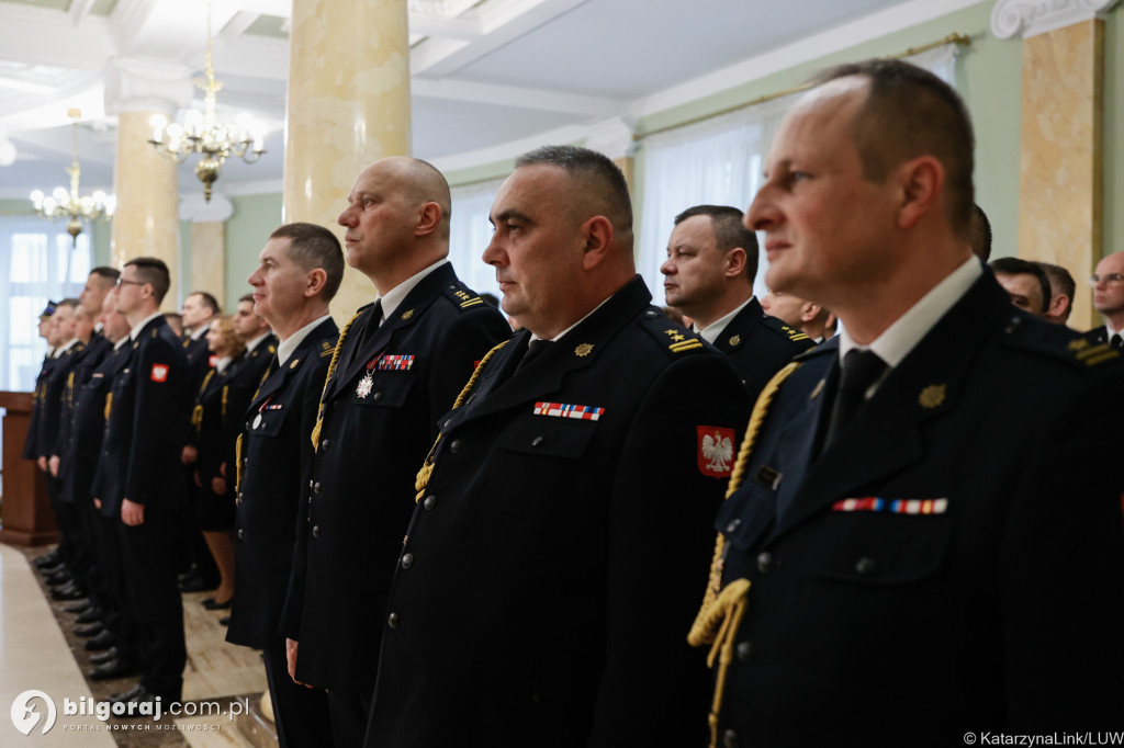 Odznaka św. Floriana dla Jana Małysza