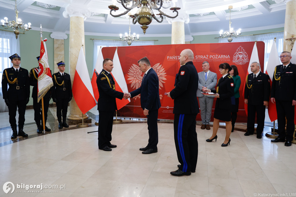 Odznaka św. Floriana dla Jana Małysza