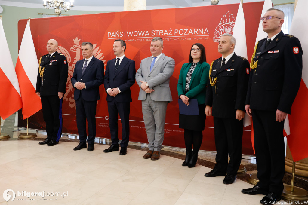 Odznaka św. Floriana dla Jana Małysza