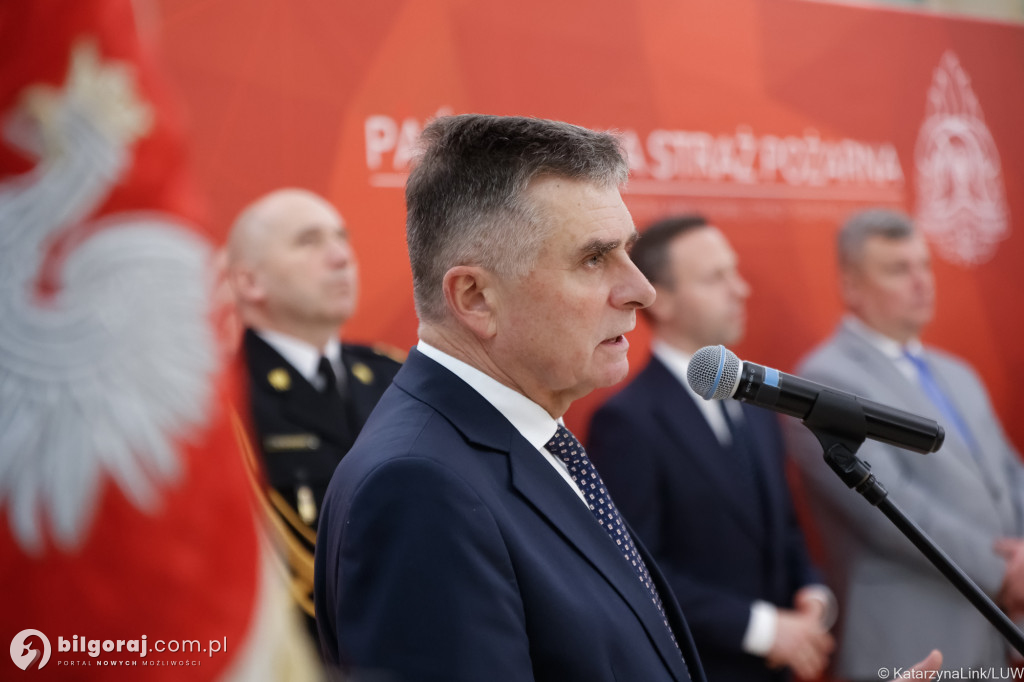 Odznaka św. Floriana dla Jana Małysza