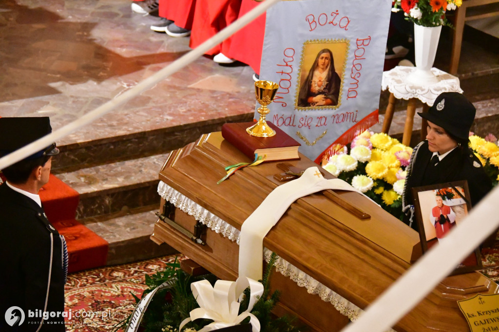 Msza św. żałobna za ks. Krzysztofa Gajewskiego